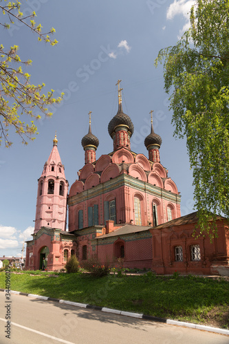 Epiphany church in Yaroslavl. Golden ring of Russia