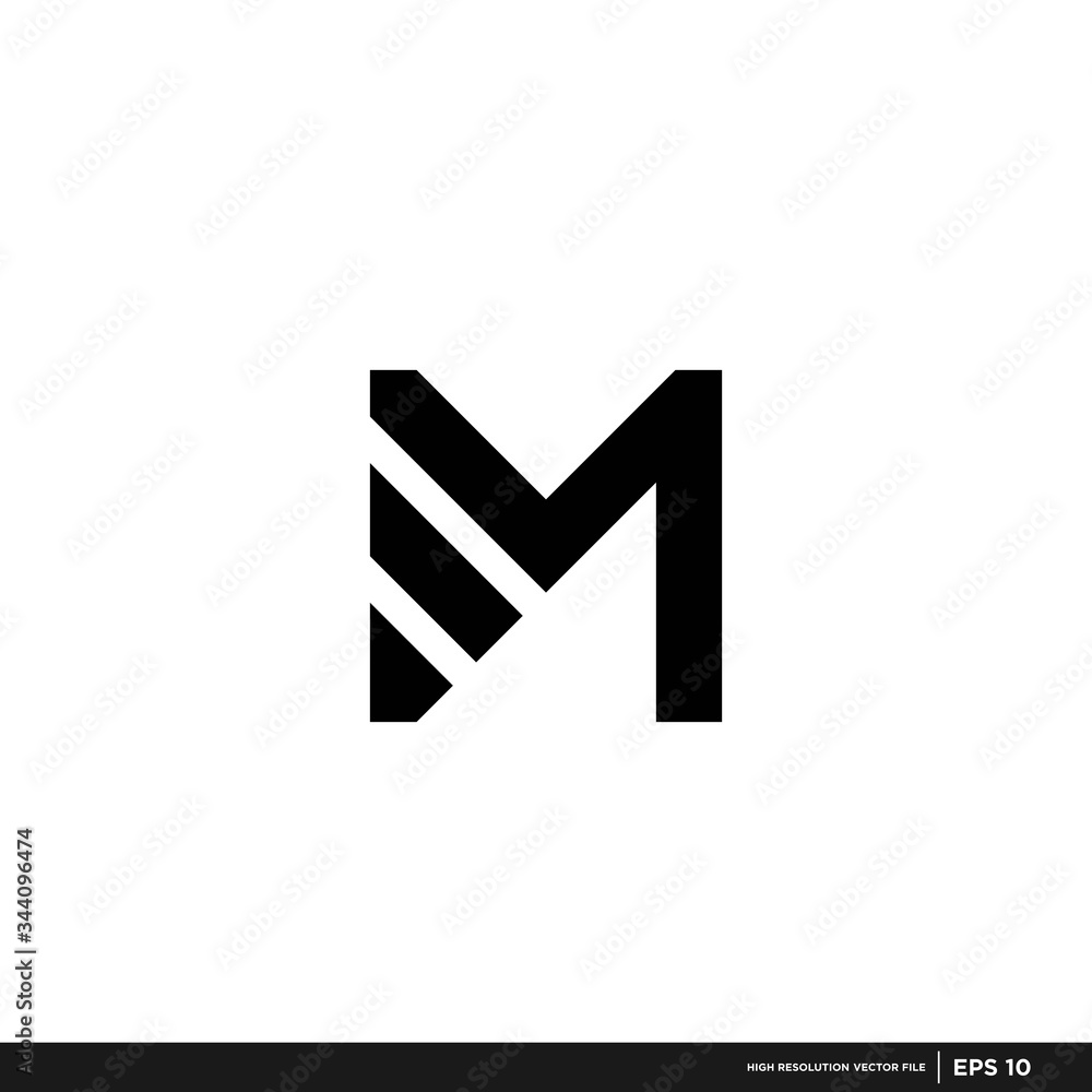 illustration of premium logo vector with the initials M. suitable for finance, marketing, consulting and others. illustration of premium logo vector with the initials M. suitable for finance, marketing, consulting and others.