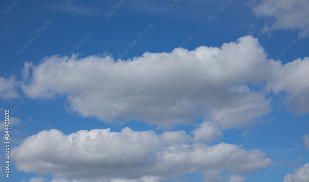 Fototapeta premium Blue sky with clouds