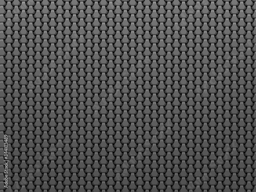 Wallpaper Mural Metal pattern background. Geometric modern steel ornament Torontodigital.ca