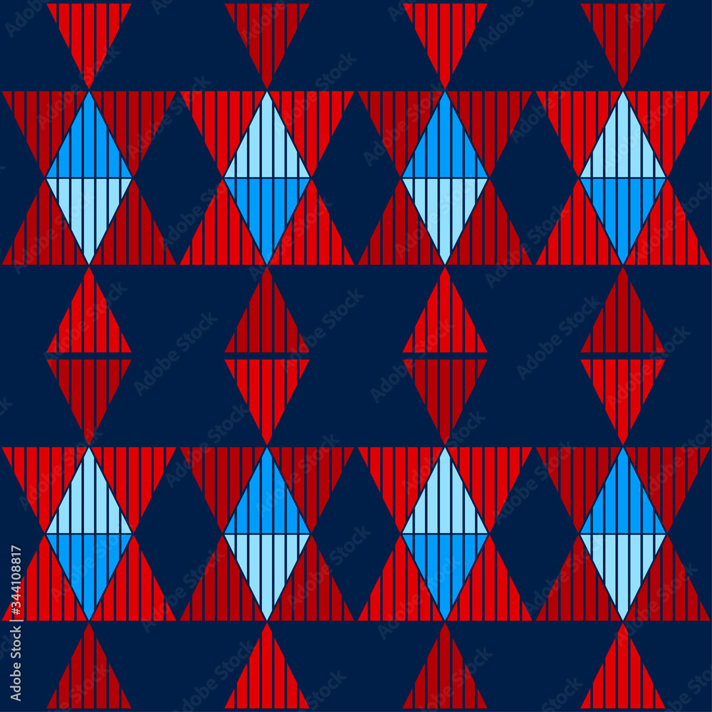 Aztec elements. Striped triangles. Ethnic boho ornament. Seamless background. Tribal motif. Vector illustration for web design or print. Aztec elements. Striped triangles. Ethnic boho ornament. Seamless background. Tribal motif. Vector illustration for web design or print.