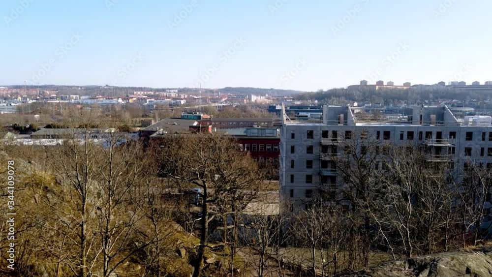 Motion timelapse showing fast city life of second largest city of Sweden i.e Gothenburg. View from hilltop. Motion timelapse showing fast city life of second largest city of Sweden i.e Gothenburg. View from hilltop.