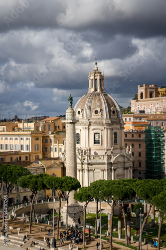 View from Piazza Venezia-Rome