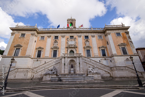 View with Pallazo Senatorio photo