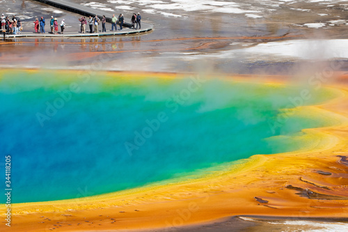 Grand Prismatic Spring Yellowstone Nationalpark