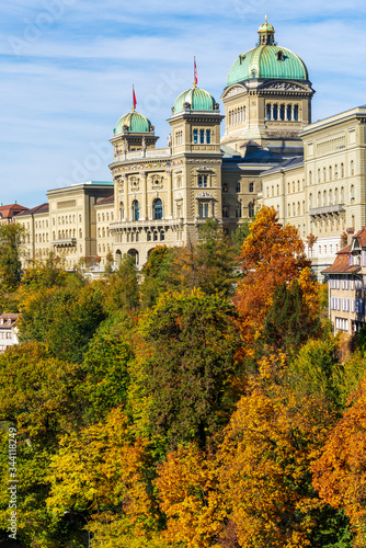 Swiss Federal Assembly and the Federal Council building, Bern