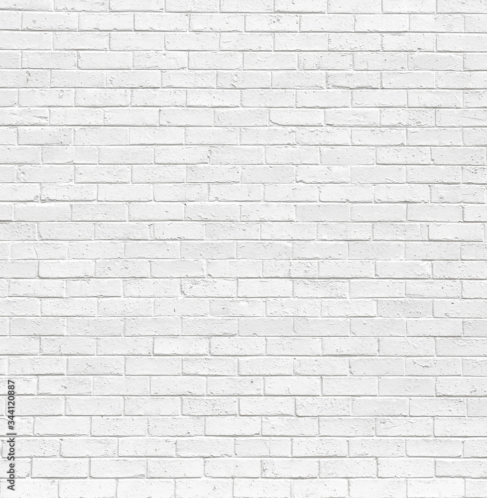 white brick wall may used as background white brick wall may used as background