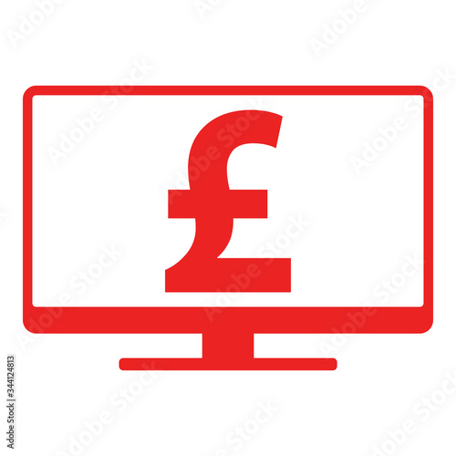 Britisches Pfund und Monitor