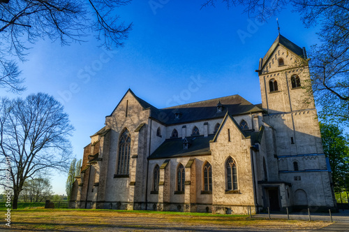Historische Kirche in Hohenbudberg bei Krefeld