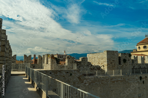 View from the castle of the Emperor " Castello dell'Imperatore" in Prato, Italy © matteo