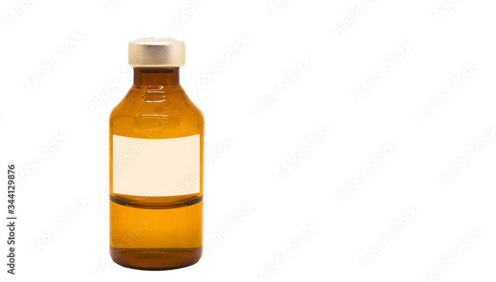 Antiviral medicine bottle dispenser with customizable label. Antiviral medicine bottle dispenser with customizable label.