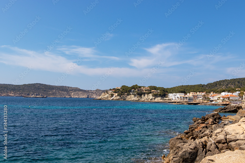 Spain Majorca, beautiful beach of Sant Elm, Mediterranean Sea, Balearic Islands