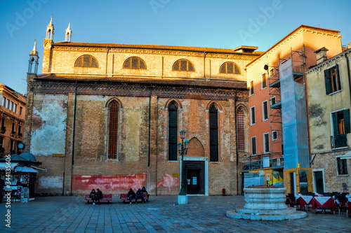 venedig, italien - chiesa santo stefano