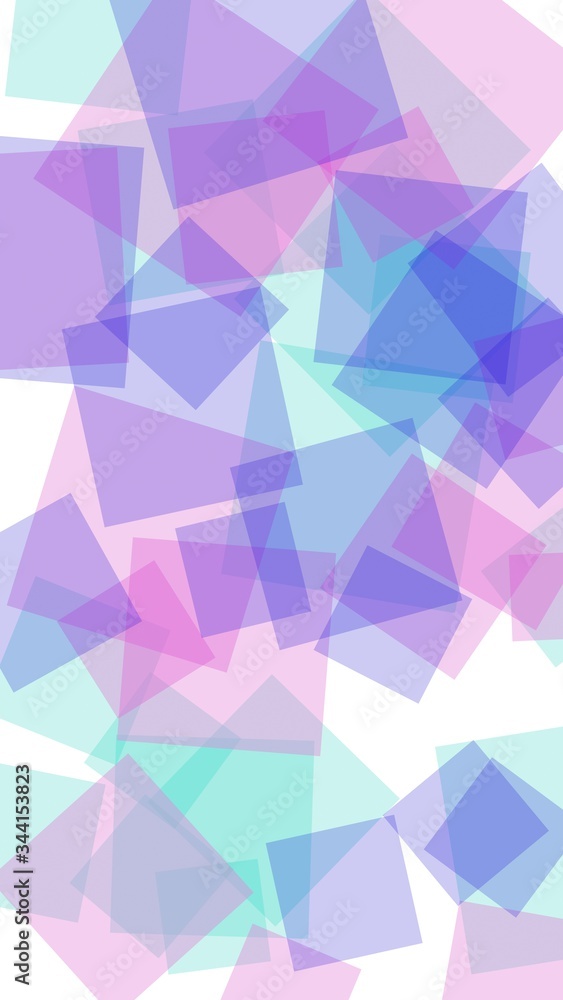 Multicolored translucent hexagons on white background. Vertical image orientation. 3D illustration Multicolored translucent hexagons on white background. Vertical image orientation. 3D illustration