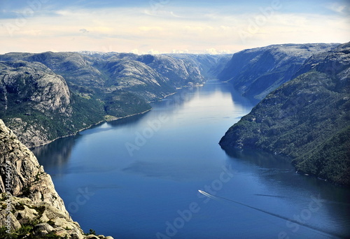 Norwegian fjords. Geirangerfjord is one of the most beautiful places in the world. © Oleksandr Umanskyi