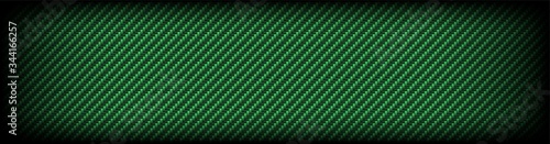 green carbon fiber texture background