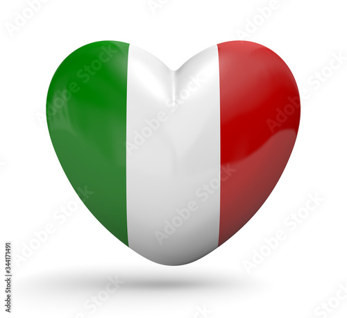 Free Download heart of Italy 3d illustration - GFXLoad