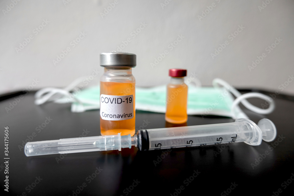 Professional doctors perform testing and analyzing samples of COVID-19 vaccines for immunization prevention and treatment from viral infections. Medical and health care concepts Professional doctors perform testing and analyzing samples of COVID-19 vaccines for immunization prevention and treatment from viral infections. Medical and health care concepts