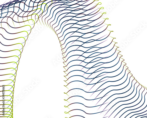 Abstract background blend wave line design for Wallpaper, Banner, Background, Card, Book Illustration, landing page
