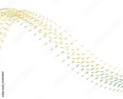 Abstract background blend wave line design for Wallpaper, Banner, Background, Card, Book Illustration, landing page