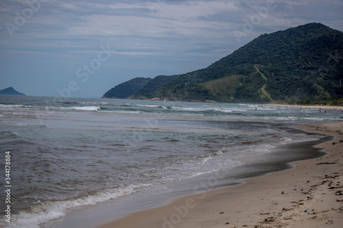 beach in the morning