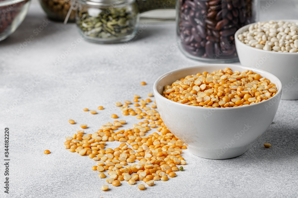 Beans in bowl on the table. Beans in bowl on the table.