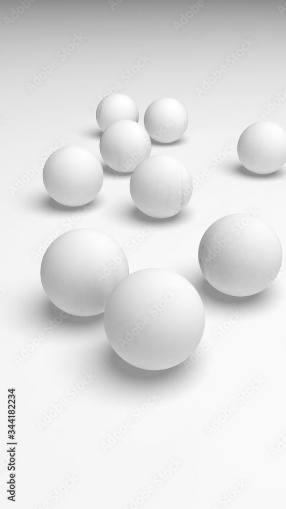 White abstract background. Lowpoly backdrop. Crumpled paper. 3D illustration White abstract background. Lowpoly backdrop. Crumpled paper. 3D illustration