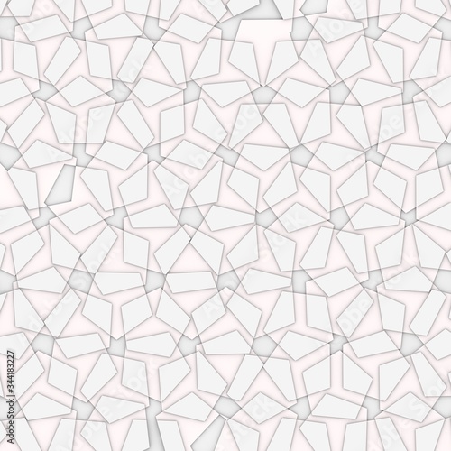 3d illustration of parametric pattern