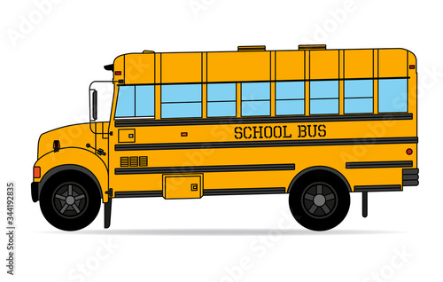 US amerikanischer Schulbus