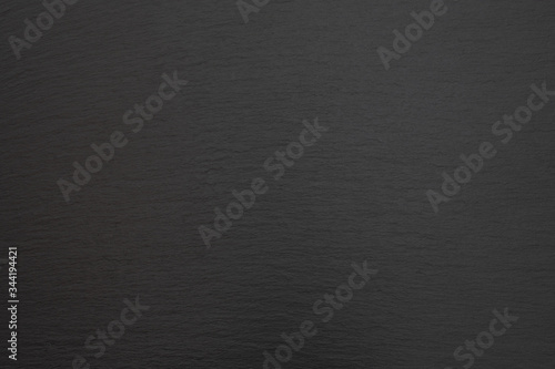 Black Slate Texture, Black stone background .Wall wallpaper stone. Horizontal banner with Space For Text