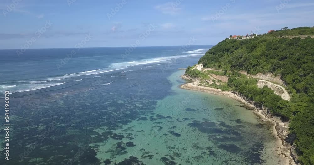 Aerial view of Nyang Nyang beach, Bali, Indonesia Aerial view of Nyang Nyang beach, Bali, Indonesia