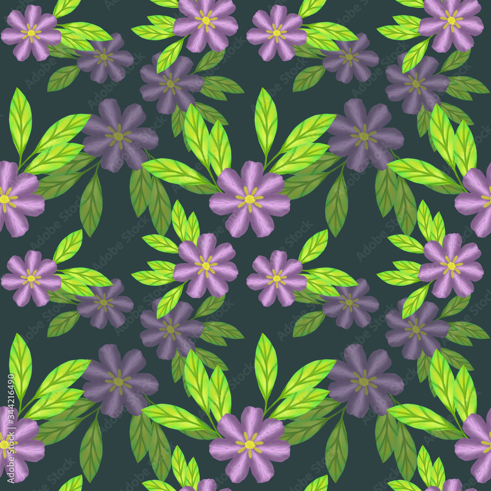seamless pattern with flowers seamless pattern with flowers