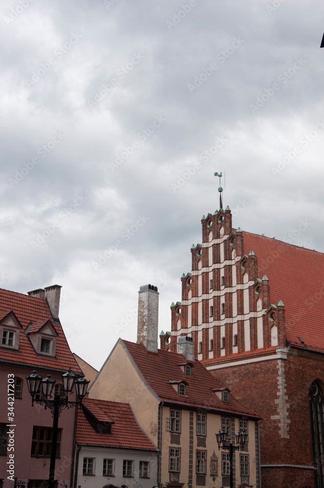 Fototapeta premium Old town in Riga in Latvia