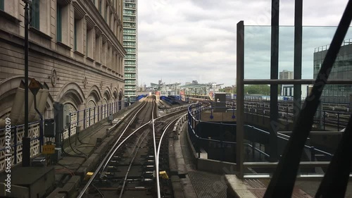 Light Railway Train in London
