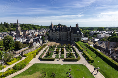 View of Loire valley in France