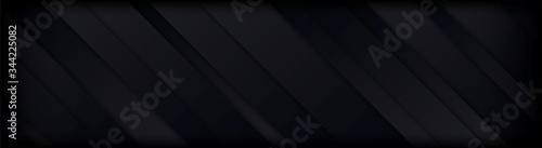 abstract dark tech fold shadow background