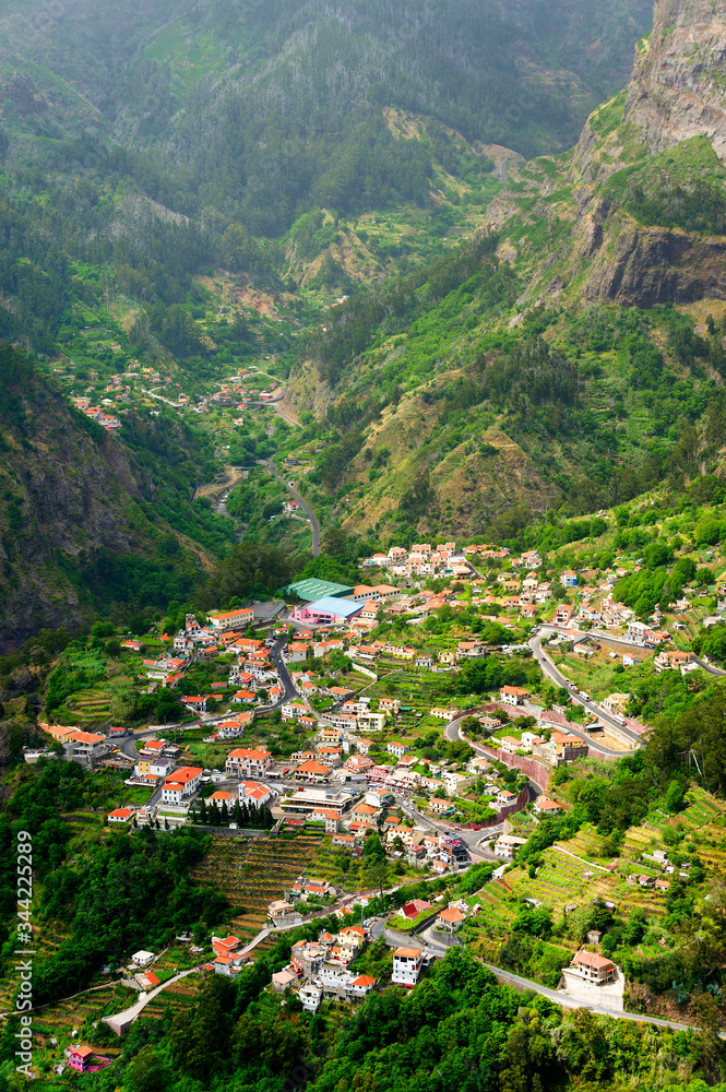 Valley of Nuns in Madeira, Portugal, Europe