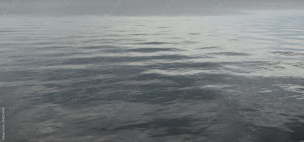 Dark gray water surface as a background