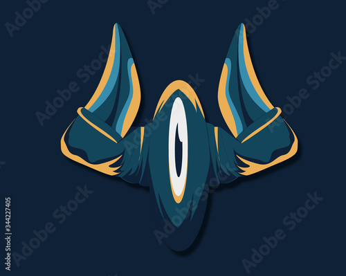 Esport, mascot, logo, vector design
