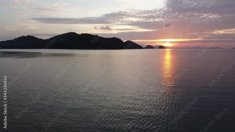 Laem Had Beach at sunset, Koh Yao Yai, Thailand