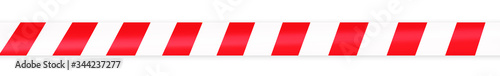 Red and white warning tape on an isolated white background. Concept for protecting people from coronavirus infection. Banner. Free Download Red and white warning tape on an isolated white background. Concept for protecting people from coronavirus infection. Banner. - GFXLoad