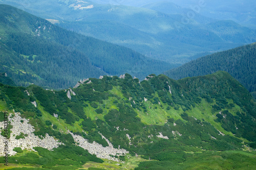 Fototapeta Naklejka Na Ścianę i Meble -  mountain landscape in summer