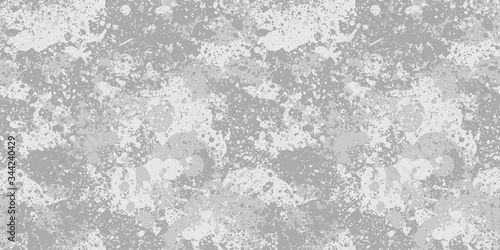Splash camouflage background. Seamless pattern.Vector. 飛び散った迷彩パターン