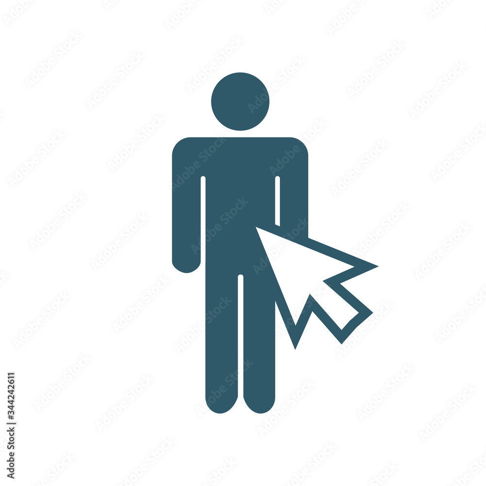 Inbound Marketing Icons with targeting imagery to show buyers & customers Inbound Marketing Icons with targeting imagery to show buyers & customers