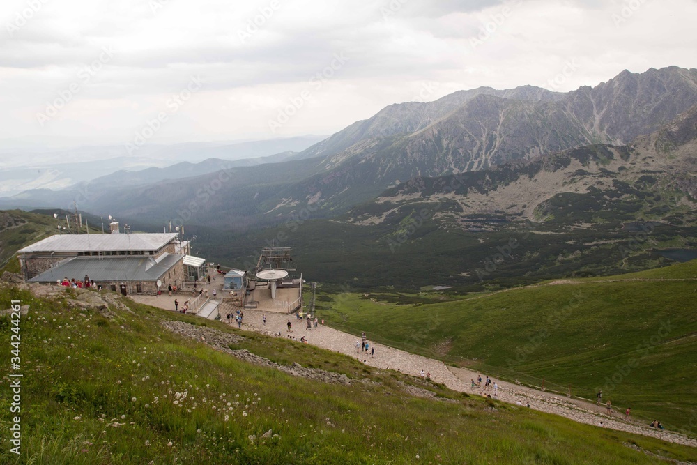 Panorama Tatr - Kasprowy Wierch, Polska