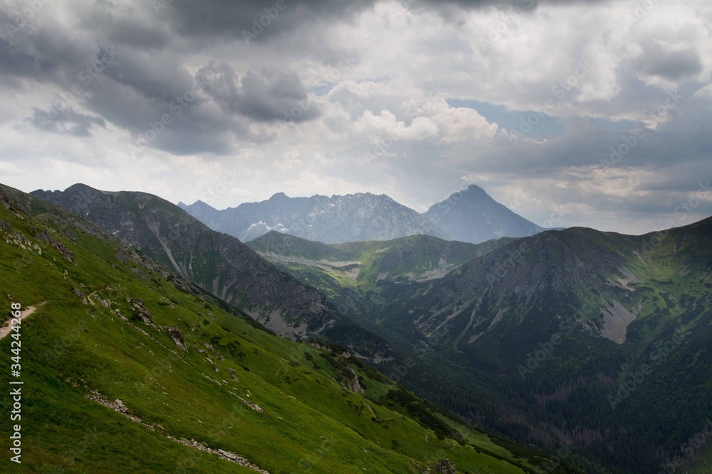 Panorama Tatr - Kasprowy Wierch, Polska