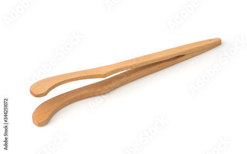 Wooden tongs