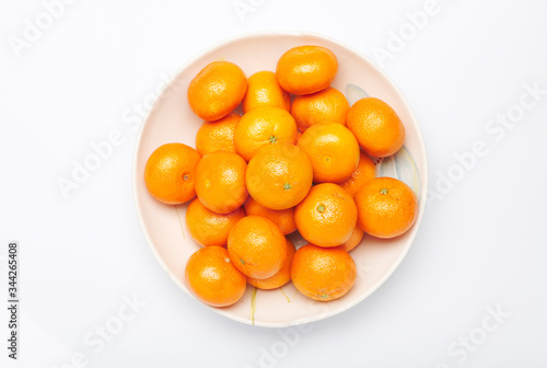 Bowl of mandarins or clementines