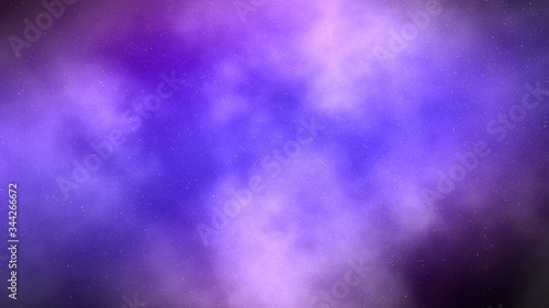 Deep space nebula and galaxies artistic concept for use with in projects on science, research and ecucation photo