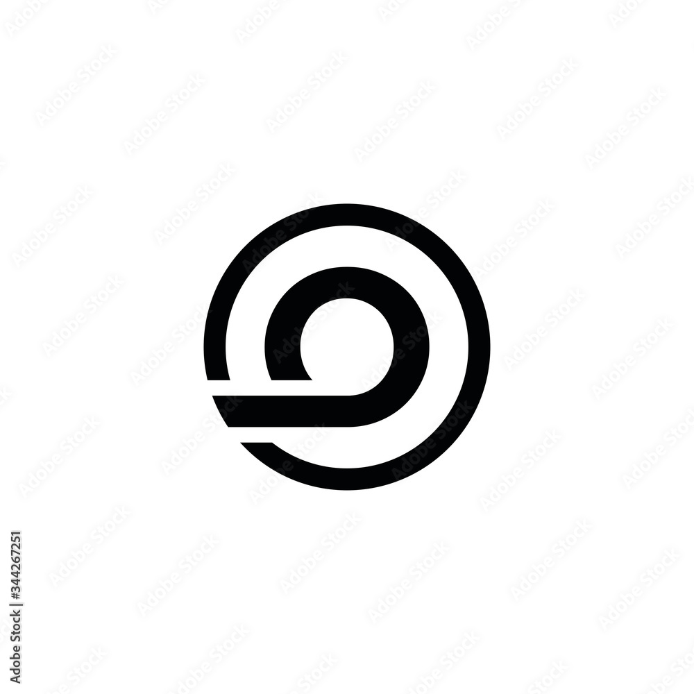 OO O letter logo design icon OO O letter logo design icon